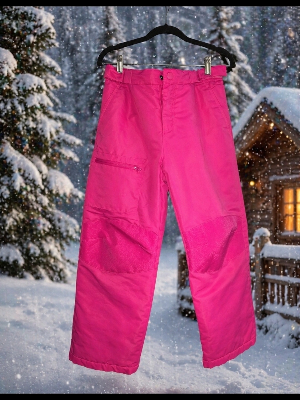 Swiss Tech Hot Pink Kid's Snow Pants